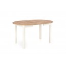 Стол обеденный HALMAR RINGO дуб крафт/белый 102-142/102